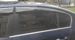 Volkswagen Passat B7 2012-2015 Déflecteurs de Vitres avec Moulure Chromée SD (4pcs, EU, Sunplex Chrome) photo 3