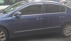 Volkswagen Passat B7 2012-2015 Déflecteurs de Vitres avec Moulure Chromée SD (4pcs, EU, Sunplex Chrome) photo 5
