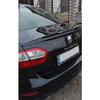 Becquet Lip (Sunplex, noir) (125,4cm x 7,2cm) Renault Fluence 2009-2016 photo 4