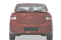 Dacia Logan II 2013-2022 Becquet Lip (Sunplex, noir) (118,5cm x 5,5cm) photo 3