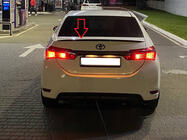 Toyota Corolla 2013-2019 Becquet Lip (Sunplex, noir) (118cm *6,4cm) photo 3