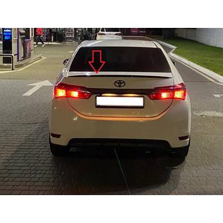 Becquet Lip (Sunplex, noir) (118cm *6,4cm) Toyota Corolla 2013-2019 photo 3