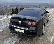 Volkswagen Passat B6 2006-2012 Spoiler LIP (Sunplex, noir) (115,8cm x 6,3cm) photo 1