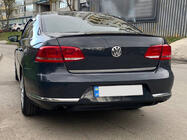 Volkswagen Passat B7 2012-2015 Spoiler Lip (Sunplex, noir, pour EU) (115,8cm x 6,3cm) photo 5