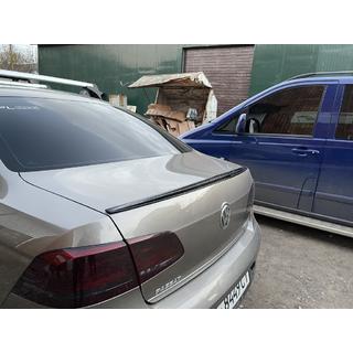 Spoiler Lip (Sunplex, noir, pour EU) (115,8cm x 6,3cm) Volkswagen Passat B7 2012-2015 photo 3