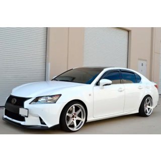 Déflecteurs de vitres avec moulure chromée (4 pcs, HIC) Lexus GS 2011-2020 photo 3