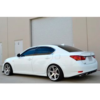 Déflecteurs de vitres avec moulure chromée (4 pcs, HIC) Lexus GS 2011-2020 photo 4