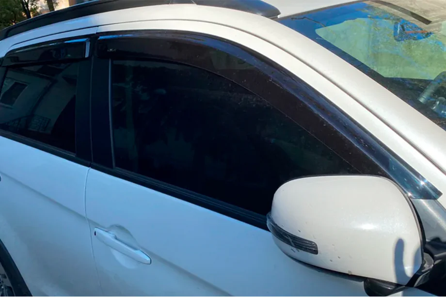 Mitsubishi ASX 2010-2023 Déflecteurs de Fenêtre (4 pcs, HIC) Photo 3
