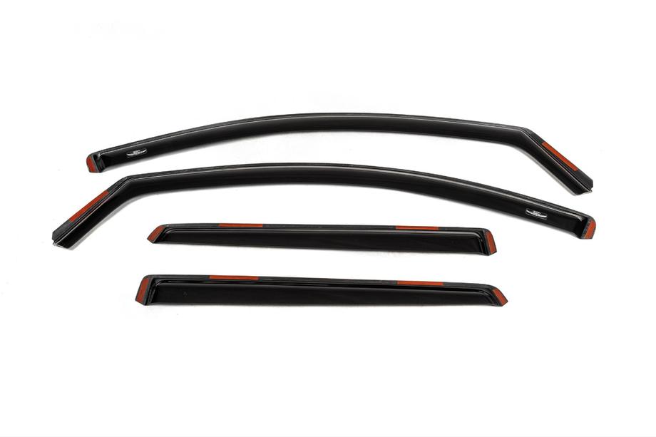 Nissan Qashqai 2014-2021 Déflecteurs de vitre encastrés (4 pcs, HIC) Photo 1
