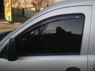 Opel Combo 2002–2012 Déflecteurs de vitre à encastrer (2 pcs, HIC) photo 3