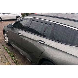 Déflecteurs de vitres avec moulure chromée SW (4 pcs, HIC) Opel Insignia 2017-2022 photo 1
