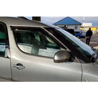 Déflecteurs de Fenêtre (4 pcs, HIC) Skoda Roomster 2006-2015 photo 2