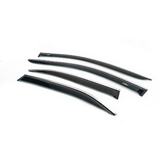 Déflecteurs de vitres avec moulure chromée (USA, 4 pcs, HIC) Toyota Camry 2006-2011 photo 2