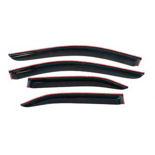 Déflecteurs de vitres avec moulure chromée (USA, 4 pcs, HIC) Toyota Camry 2006-2011 photo 3