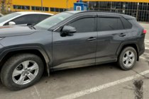 Toyota Rav 4 2019–2025 Déflecteurs de vitres avec moulure chromée (4 pcs, HIC) photo 6