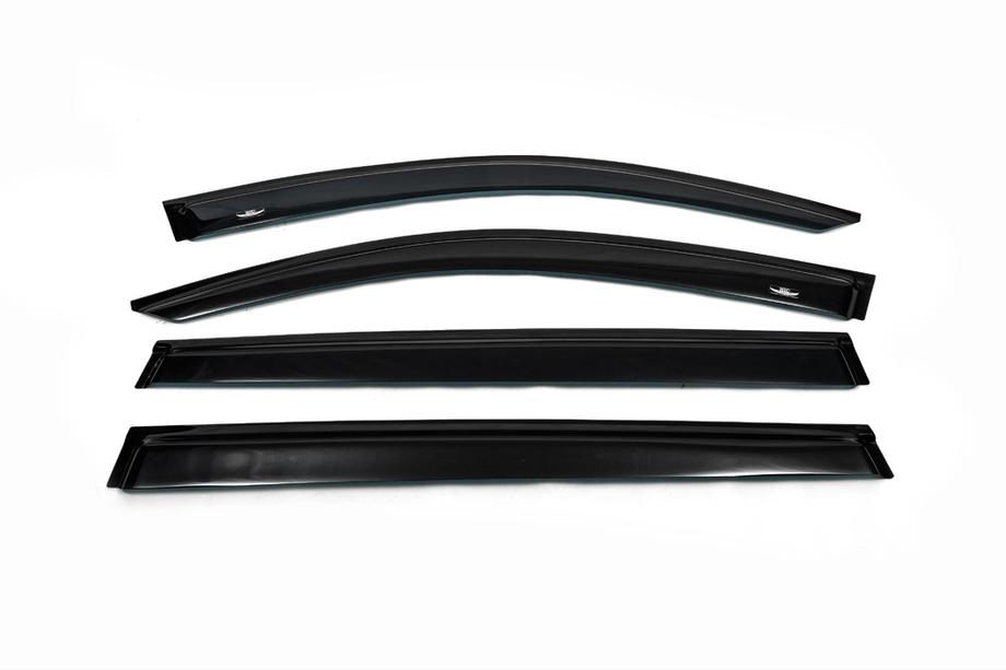 Volkswagen Tiguan 2016-2023 Déflecteurs de Vitres Allspace LWB (4 pcs, HIC) Photo 2