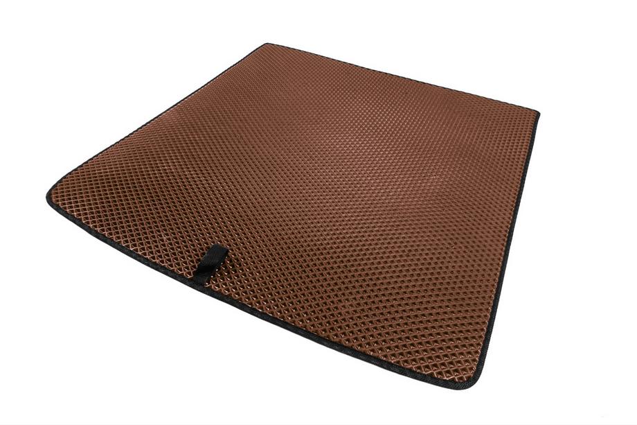 Audi A4 B6 2000-2004 Tapis de coffre (EVA, rouge brique) Sedan Image