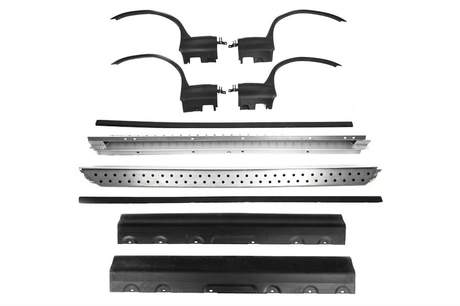 BMW X5 E53 1999–2006 Marchepieds Latéraux OEM (Kit) Image
