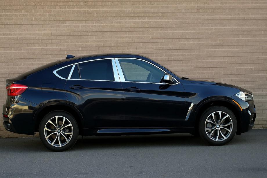 BMW X6 F16 2014-2019 Kit de baguettes de vitres (18 pièces) Image