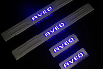 Chevrolet Aveo T300 2011-2020 Seuils de porte Libao (4 pcs, Inox) photo 1