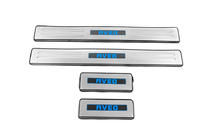 Chevrolet Aveo T300 2011-2020 Seuils de porte Libao (4 pcs, Inox) photo 2