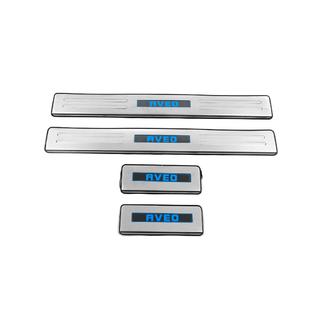 Seuils de porte Libao (4 pcs, Inox) Chevrolet Aveo T300 2011-2020 photo 2