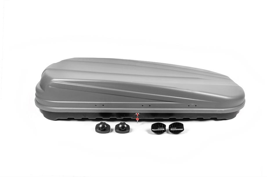 Coffre de toit double ouverture KX gris mat (520 L) Image