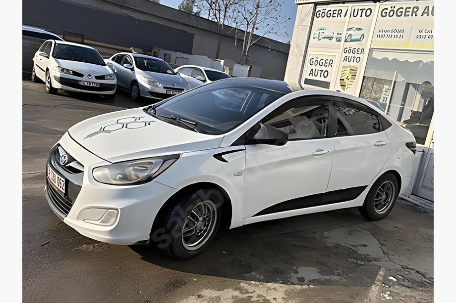 Hyundai Accent 2011-2017 Coques de rétroviseurs sans découpe pour clignotant style BMW (2 pcs) Photo 6