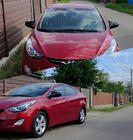 Hyundai Elantra (MD/UD) 2011-2015 Coques de rétroviseurs sans découpe pour clignotant style BMW (2 pcs) photo 1