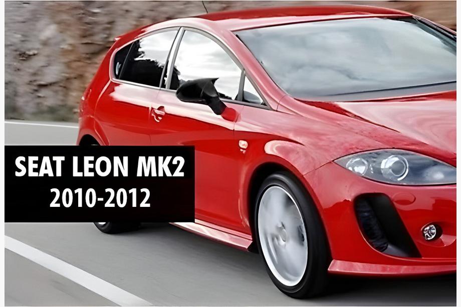 Seat Leon 2005-2012 Coques de rétroviseurs BMW-Style (2010-2012, 2 pcs) Photo 5
