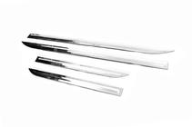 Ford Ecosport 2013-2022 Moulures de portes chromées (4 pcs, ABS) photo 3