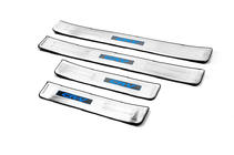 Honda CRV 2012-2016 Seuils de porte Libao LED (4 pcs, inox) photo 1