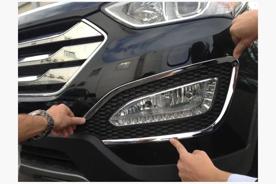 Hyundai Santa Fe 3 2012-2018 Caches Antibrouillard (2 pcs, ABS) Image