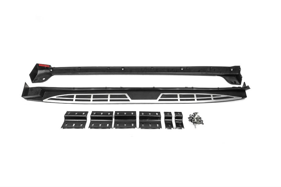 Hyundai Santa Fe 3 2012-2018 Promo ! Marchepieds Latéraux OEM V3 (2 pcs) Image
