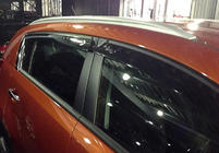 Kia Sportage 2010-2015 Déflecteurs de vitres chromés (4 pcs, Libao) photo 3