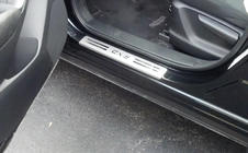 Mazda CX-5 2012-2017 Seuils de porte Libao (4 pcs, inox) photo 2