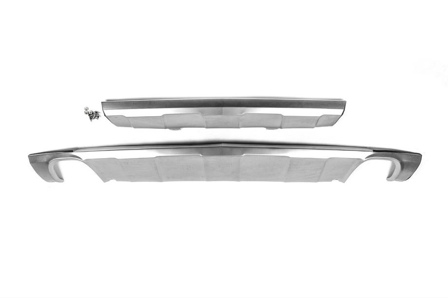 Mercedes GLK class X204 2008-2015 Protections avant et arrière Libao 2008-2012 inox Photo 1