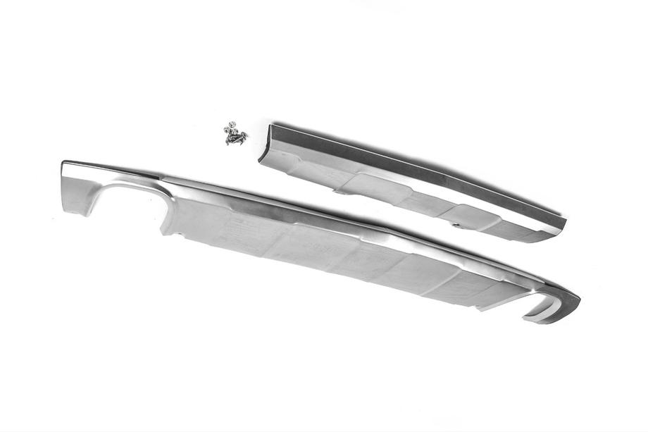 Mercedes GLK class X204 2008-2015 Protections avant et arrière Libao 2008-2012 inox Photo 2