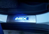 Mitsubishi ASX 2010-2023 Seuils de porte Libao LED (4 pcs, inox) photo 3
