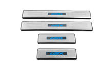 Mitsubishi ASX 2010-2023 Seuils de porte Libao LED (4 pcs, inox) photo 1