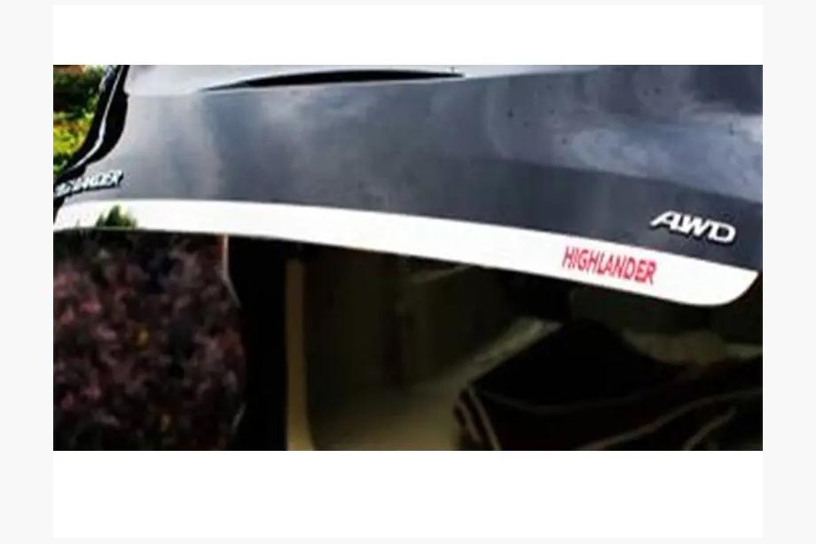 Toyota Highlander 2013-2019 Baguette de coffre Libao inox Image
