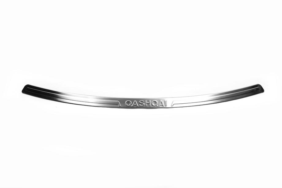 Nissan Qashqai 2007-2010 Protection de Pare-chocs Arrière Libao Inox Photo 2