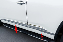 Toyota Highlander 2013-2019 Moulures de Portes Chromées Libao (ABS) photo 4