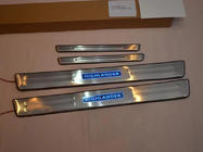 Toyota Highlander 2008-2013 Seuils de porte Libao LED (4 pcs, inox) photo 3