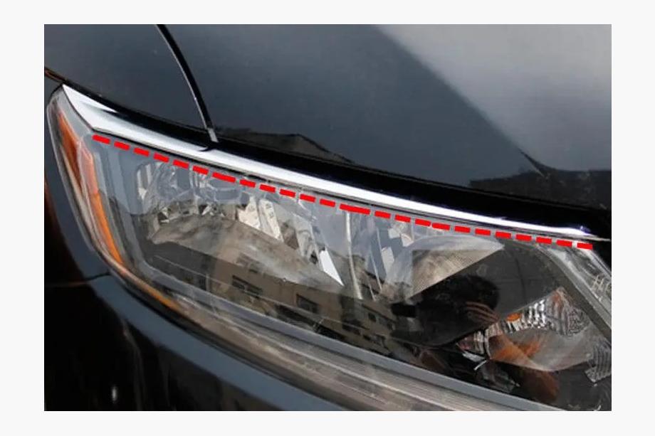Nissan X-trail T32/Rogue 2014-2021 Caches Phares Libao 2014-2016 (2 pcs, plastique) Image