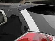 Nissan X-trail T32/Rogue 2014-2021 Couvre-montants chromes de lunette arriere Libao (2 pcs, plastique) photo 2
