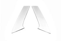 Nissan X-trail T32/Rogue 2014-2021 Couvre-montants chromes de lunette arriere Libao (2 pcs, plastique) photo 3
