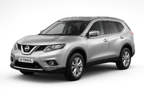 Nissan X-trail T32/Rogue 2014-2021 Rails de toit intégrés gris OEM (pour X-trail, aluminium, pose par collage) photo 3