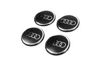 Audi Autocollants pour cabochons de jante 54mm (4pcs) photo 2