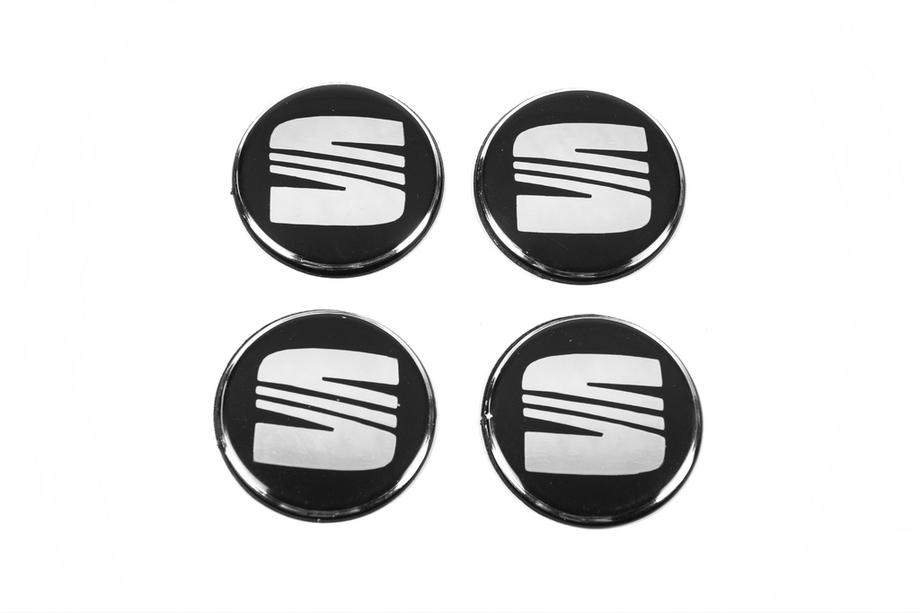 Seat Autocollants pour cabochons de jante 54mm (4pcs) Image